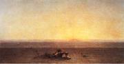 Gustave Guillaumet The Sahara(or The Desert) Spain oil painting reproduction